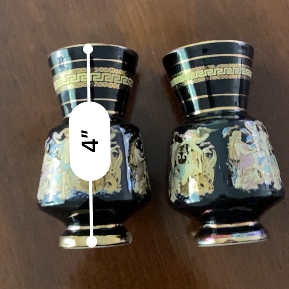 ⚱️ 24K Gold Greek Urns ⚱️ Set of 2 - Picture 5 of 5